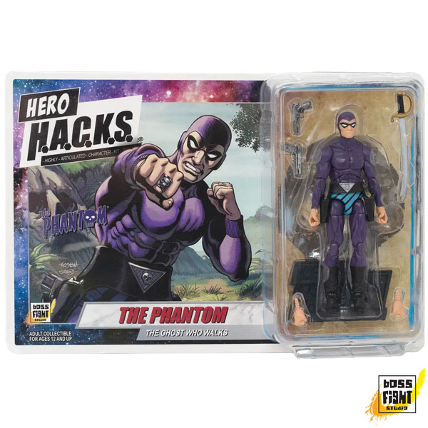 Boss Fight Studio Hero H.A.C.K.S. Phantom Wave 1 1:18 Scale Action Figure